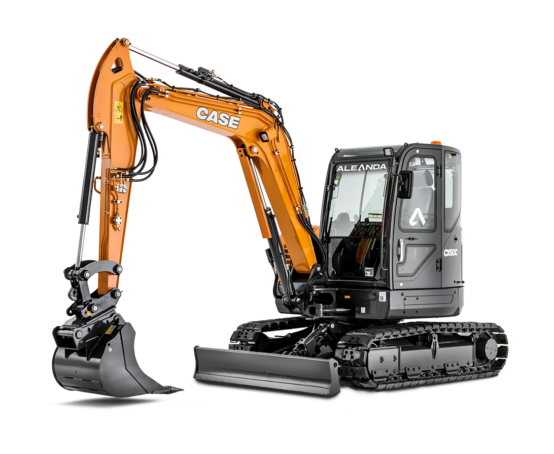 Midi excavators